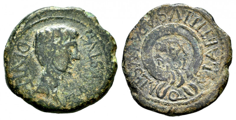 Carthage Nova. Augustus period. Half unit. 27 BC - 14 AD. Cartagena (Murcia). (A...