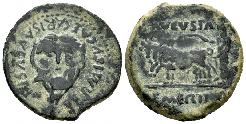Emerita Augusta. Augustus period. Unit. 22 BC - 14 AD. Mérida (Badajoz). (Abh-10...