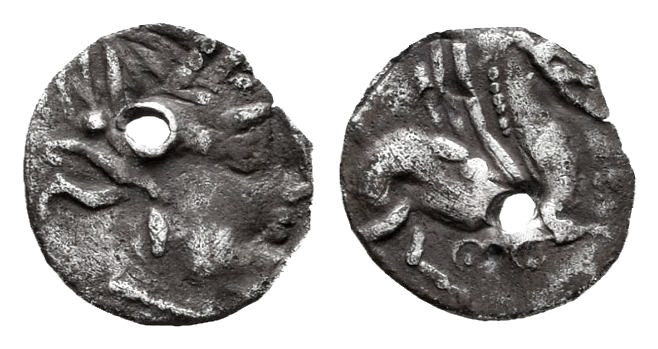 Emporiton. Tritartemorion. 200-100 a.C. Ampurias (Girona). (Abh-1196). (Acip-526...