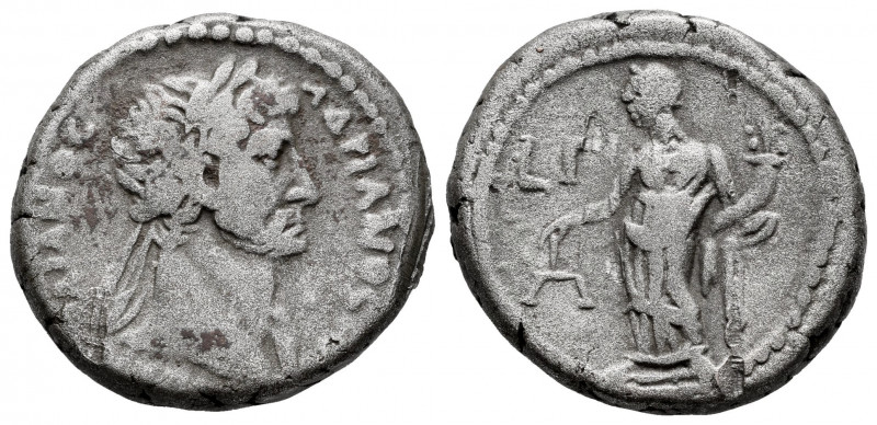 Hadrian. Tetradrachm. RY 3 = 118/9 AD. Alexandria. (RPC-5142). (Dattari (Savio)-...