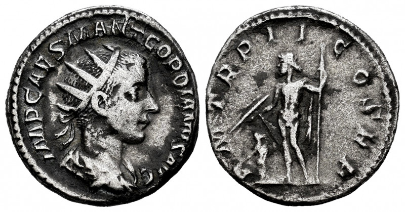 Gordian III. Antoninianus. 239 AD. Rome. (Spink-8631). (Ric-16). (Seaby-189). Re...