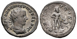 Gordian III. Antoninianus. 241-243 AD. Rome. (Ric-IV 95). (Rsc-404). Anv.: IMP GORDIANVS PIVS FEL AVG. Busto radiado, drapeado y con coraza a derecha....