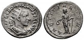 Gordian III. Antoninianus. 241-243 AD. Rome. (Ric-IV 86). (Rsc-121). Anv.: IMP GORDIANVS PIVS FEL AVG, radiate, draped and cuirassed bust to right. Re...
