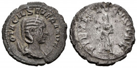Otacilia Severa. Antoninianus. 248-249 AD. Rome. (Ric-130). (Rsc-43). Anv.: OTACIL SEVERA AVG, diademed and draped bust right, set on crescent. Rev.: ...