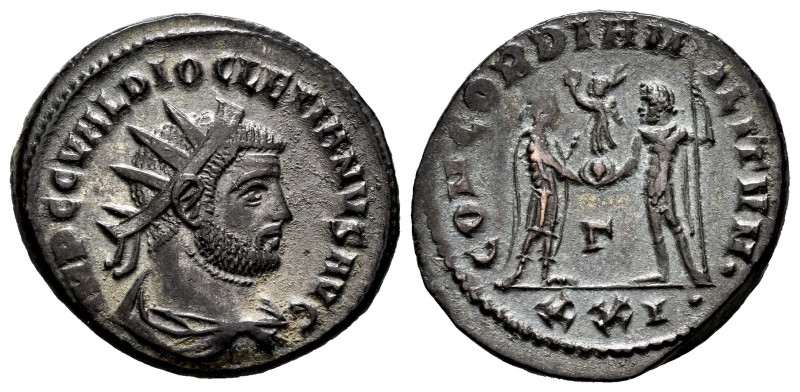 Diocletian. Antoninianus. 284-305 AD. Cyzicus. (Ric-306). Anv.: IMP C C VAL DIOC...