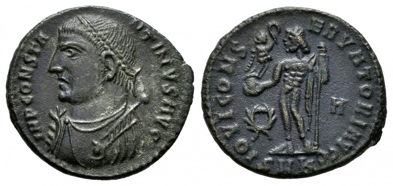 Constantinus I. Follis. 317-320 AD. Cyzicus. (Ric-8). Anv.: IMP CONSTANTINVS AVG...