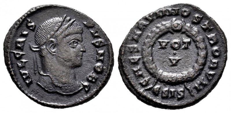 Crispus. Centenionalis. 316-326 AD. Siscia. (Ric-161). Ae. 3,30 g. Choice VF. Es...