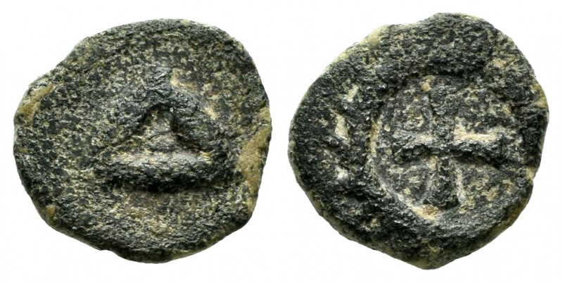 Anonymous. 4 Nummi. 555-590 AD. Carthago Spartaria. Minted between the reigns of...