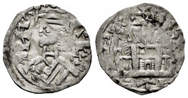 Kingdom of Castille and Leon. Alfonso VIII (1158-1214). Dinero. Burgos. (Bautista-313). Ve. 0,73 g. Almost VF. Est...25,00. 


 SPANISH DESCRIPTION...