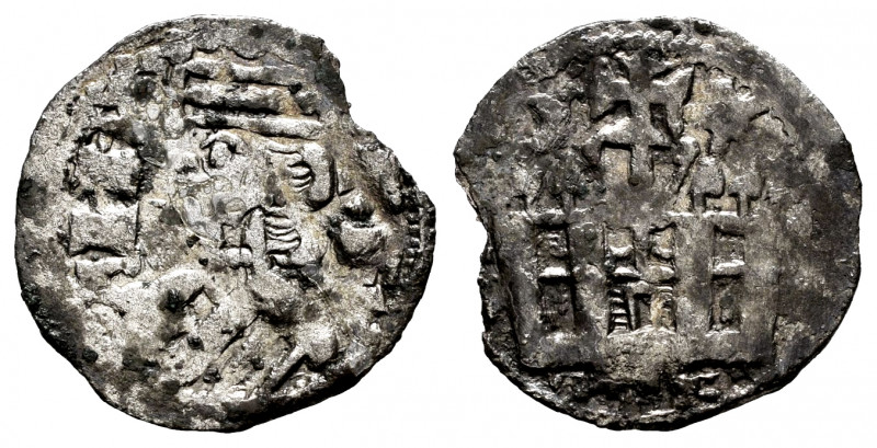 Kingdom of Castille and Leon. Alfonso VIII (1158-1214). Dinero. Mintmark: Cresce...