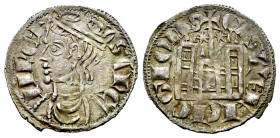 Kingdom of Castille and Leon. Sancho IV (1284-1295). Cornado. (Bautista-430.3). Ve. 0,79 g. Stars on both sides. L on the door of the castle. Choice V...