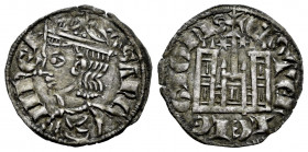 Kingdom of Castille and Leon. Sancho IV (1284-1295). Cornado. (Bautista-437). Ve. 0,69 g. With two stars above the castle. Choice VF. Est...40,00. 
...