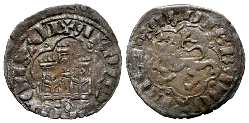 Kingdom of Castille and Leon. Alfonso XI (1312-1350). Cornado. Sevilla. (Bautist...
