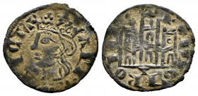 Kingdom of Castille and Leon. Aymar VI de poitiers. Cornado. Cuenca. Santa Ors type. (Bautista-505). Anv.: ADEP-ICTA . Rev.: PODIGIRONIS. Ve. 0,67 g. ...