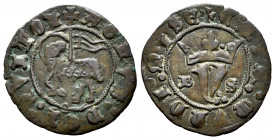 Kingdom of Castille and Leon. Juan I (1379-1390). Blanca del Agnus Dei. Burgos. (Bautista-723). Ve. 1,67 g. VF. Est...30,00. 


 SPANISH DESCRIPTIO...