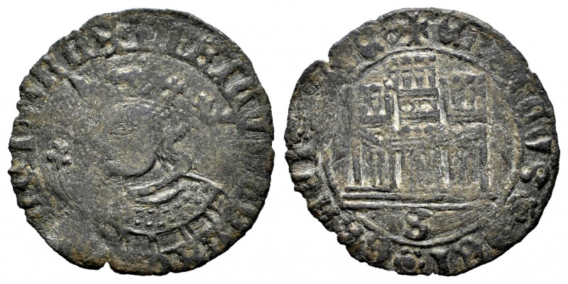 Kingdom of Castille and Leon. Enrique IV (1454-1474). Dinero. Sevilla. (Bautista...