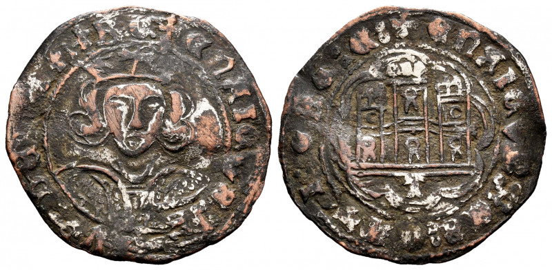 Kingdom of Castille and Leon. Enrique IV (1454-1474). Cuartillo. Toledo. Anv.: +...