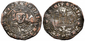 Kingdom of Castille and Leon. Enrique IV (1454-1474). Cuartillo. Toledo. Anv.: + ENRICVS : (CART)VS : DEI : ...... RE. Rev.: + ENRICVS : REX : CATI · ...