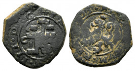Philip III (1598-1621). 2 maravedís. 1603. Cuenca. (Cal-157). (Jarabo-Sanahuja-D83). Ae. 1,63 g. Choice F/Almost VF. Est...10,00. 


 SPANISH DESCR...