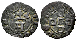 Portugal. D. Afonso V (1438-1481). 1/2 Real Preto. (Gomes-04.01). Ve. 1,08 g. VF. Est...40,00. 


 SPANISH DESCRIPTION: Portugal. D. Afonso V (1438...