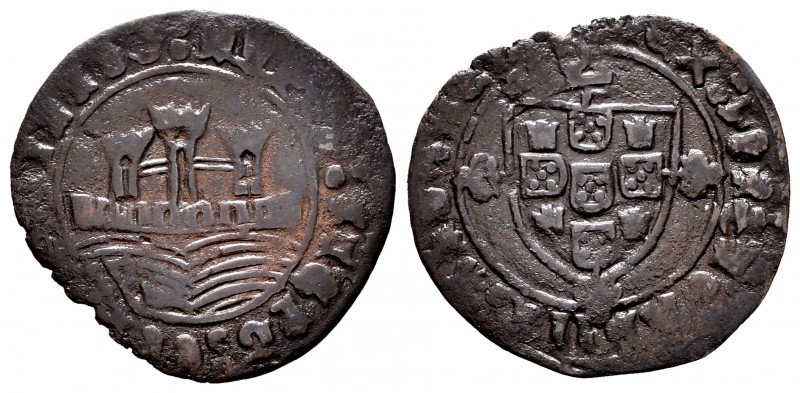 Portugal. D. Afonso V (1438-1481). Ceitil. (Gomes-06.06). Ae. 1,63 g. Choice VF....