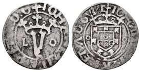 Portugal. D. Joao II (1481-1495). Vintém. Lisbon. (Gomes-14.23). Ag. 1,73 g. Almost VF/VF. Est...50,00. 


 SPANISH DESCRIPTION: Portugal. D. Joao ...