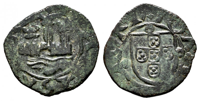Portugal. D. Joao III (1521-1557). Ceitil. (Gomes-04.02). Ae. 1,33 g. Almost VF....