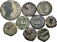 Lot of 7 coins of Cartagonova, 1 unit, 7 semis, 1 quadrant. TO EXAMINE. F/Choice F. Est...100,00. 


 SPANISH DESCRIPTION: Lote de 7 piezas de Cart...
