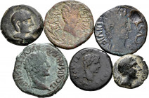 Lot of 6 Iberian bronzes, 2 from Kastulo, 2 from Celsa, 1 from Italica and 1 from Clunia. TO EXAMINE. Choice F/Almost VF. Est...150,00. 


 SPANISH...