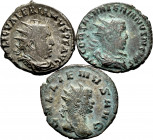 Lot of 3 Antoninians. TO EXAMINE. VF/Choice VF. Est...45,00. 


 SPANISH DESCRIPTION: Lote de 3 antoninianos. A EXAMINAR. MBC/MBC+. Est...45,00.