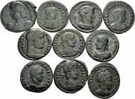 Lot of 10 bronzes from the Lower Roman Empire. TO EXAMINE. Choice VF/XF. Est...120,00. 


 SPANISH DESCRIPTION: Lote de 10 bronces del Bajo Imperio...