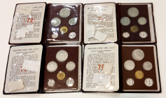 Lot of 4 FNMT sets, 1972, 1973, 1974, 1975. TO EXAMINE. Est...140,00. 


 SPANISH DESCRIPTION: Lote de 4 carteras de la FNMT, 1972, 1973, 1974, 197...