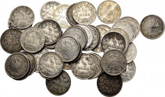 Lot of 45 coins from Germany. 1/2 Mark from 1905 to 1919, different mints. Ag. TO EXAMINE. Almost VF/Choice VF. Est...150,00. 


 SPANISH DESCRIPTI...