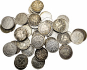 Lot of 50 coins from Germany. 1 Mark from 1892 to 1915, different mints. Ag. TO EXAMINE. Almost VF/Almost XF. Est...150,00. 


 SPANISH DESCRIPTION...