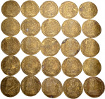 Lot of 25 jeton from France. Louis XVI, sculpture on pedestal OPTIMO PRINCIPI - J.C. REICH. La. TO EXAMINE. VF/Almost XF. Est...0,00. 


 SPANISH D...