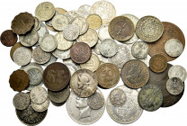 Lot of 71 different world coins, mostly silver. TO EXAMINE. Choice F/XF. Est...150,00. 


 SPANISH DESCRIPTION: Lote de 71 monedas mundiales difere...