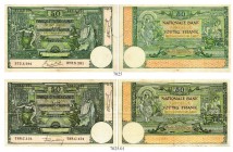 BELGIEN. Banque Nationale de Belgique. 50 Francs 1920, 5. Februar & 50 Francs 1924, 6. März. Signaturen: Van der Rest - Stacquet bzw. Hautain - Stacqu...