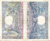 BELGIEN. Banque Nationale de Belgique. 10000 Francs 1938, 3. März. /2000 Belgas. Signatur Franck - Stacquet. BB 10000/1B1. Pick 105. Selten / Rare. II...