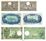 BELGIEN. Banque Nationale de Belgique. 100 Francs 1943, 31. März / 20 Belgas. 500 Francs / 100 Belgas. 1943, 26. März & 1000 Francs / 200 Belgas. 1943...