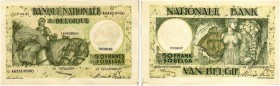 BELGIEN. Banque Nationale de Belgique. 50 Francs 1947, 19. April. Zeitgenössische Fälschung. Signatur: Frère - Pirsoul. Hervorragende Fälscher­arbeit....