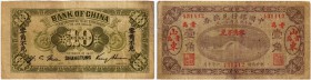CHINA. Bank of China. 10 Cents 1917, 1. Oktober. Shangtung. Pick 43i. Selten / Rare. IV / Fine.
