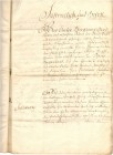 SCHWEIZ. Mandate. Basel. 1768, 20. Juni. Sammlung von verschiedenen Instruktionen und Informationen zu Themen, wie Münzwesen, "Bättelgesindel", Frucht...