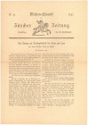 SCHWEIZ. Zeitungen/Zeitschriften. Zürich. 1797/1798. Lot. Wochenchronik der Zürcher Zeitung. Ausgaben: 1797. Nr. 5/18. Dez. 1798. Nrn. 6/1. Januar, 7/...