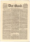 SCHWEIZ. Zeitungen/Zeitschriften. Verschiedene Orte. Lot. Diverse Ausgaben von schweizerischen Zeitungen. Basler Zeitung 1844, Nr. 1. Basler Nachricht...