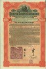 CHINA. 5% Hukuang Railways Sinking Fund Gold Loan 1911, Imperial Chinese Government. Obligation £100, 1911, ausgegeben durch Deutsch-Asiatische Bank. ...