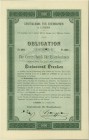 SCHWEIZ. Banken, Finanz und Versicherungen. Centralbank für Eisenbahnen. Obligation Fr. 1'000.-, 1890, Luzern. Vorzüglich / Extremely fine.