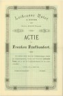 SCHWEIZ. Banken, Finanz und Versicherungen. Aktie Fr. 500.-, 1891, Uster. Blankett. Vorzüglich / Extremely fine.