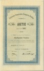 SCHWEIZ. Eisenbahnen / Bergbahnen / Trams etc. Elektrische Strassenbahn Bremgarten-Dietikon. Aktie Fr. 500.-, 1901, Bremgarten. Sehr schön / Very fine...