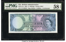 Fiji Government of Fiji 5 Shillings 1.12.1962 Pick 51c PMG Choice About Unc 58 EPQ. 

HID09801242017

© 2020 Heritage Auctions | All Rights Reserved