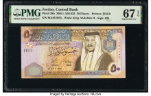 Jordan Central Bank of Jordan 50 Dinars 2004 / AH1425 Pick 38b PMG Superb Gem Unc 67 EPQ. 

HID09801242017

© 2020 Heritage Auctions | All Rights Rese...